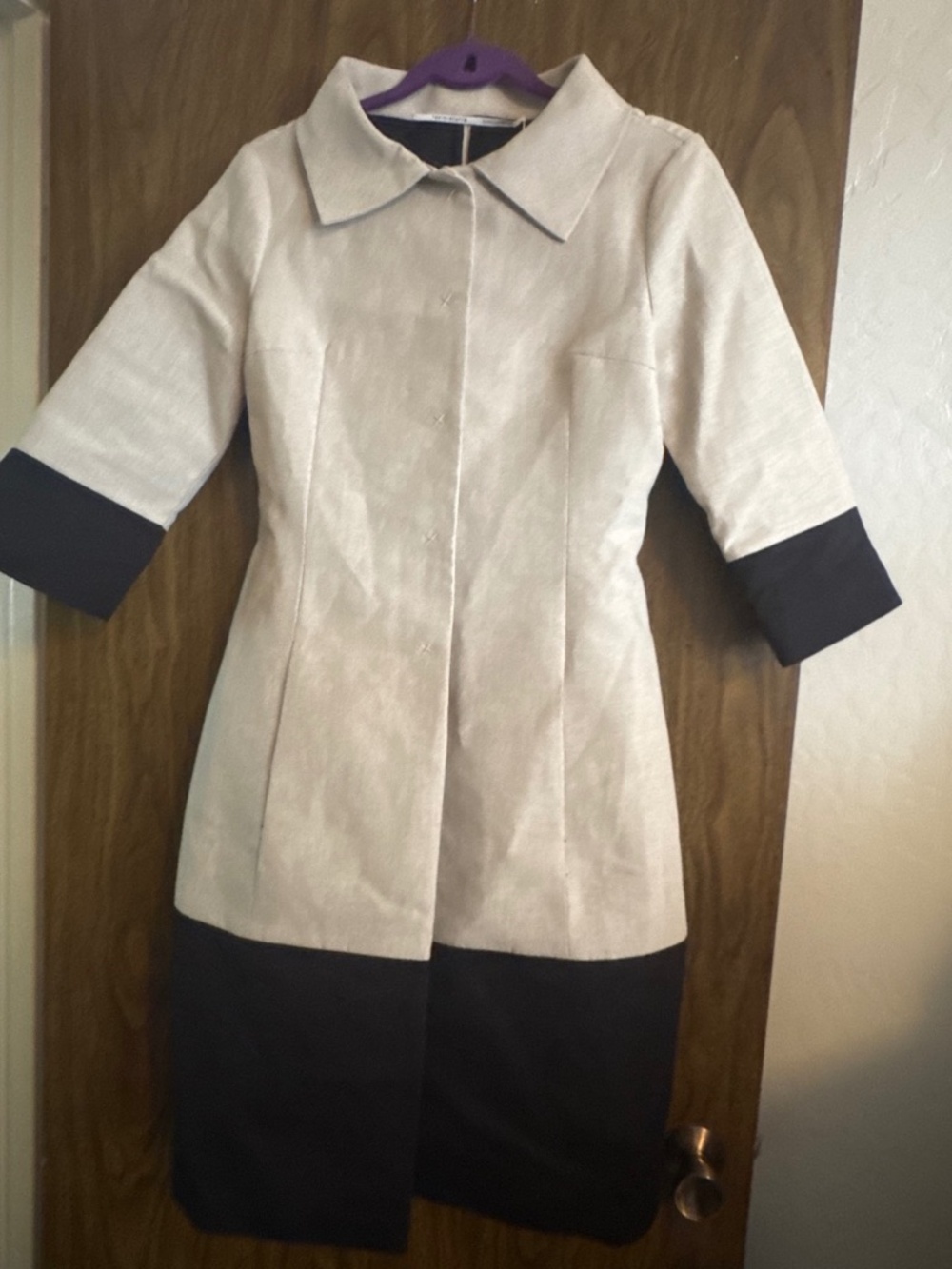 Laviniaturra color block coat
